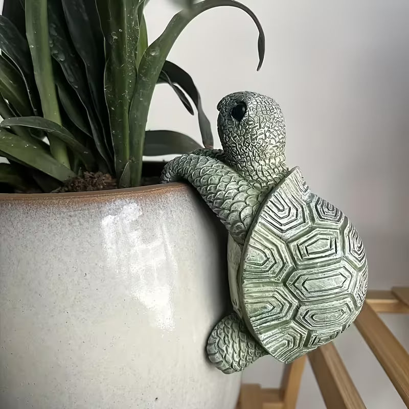 Turtle Pot Decor